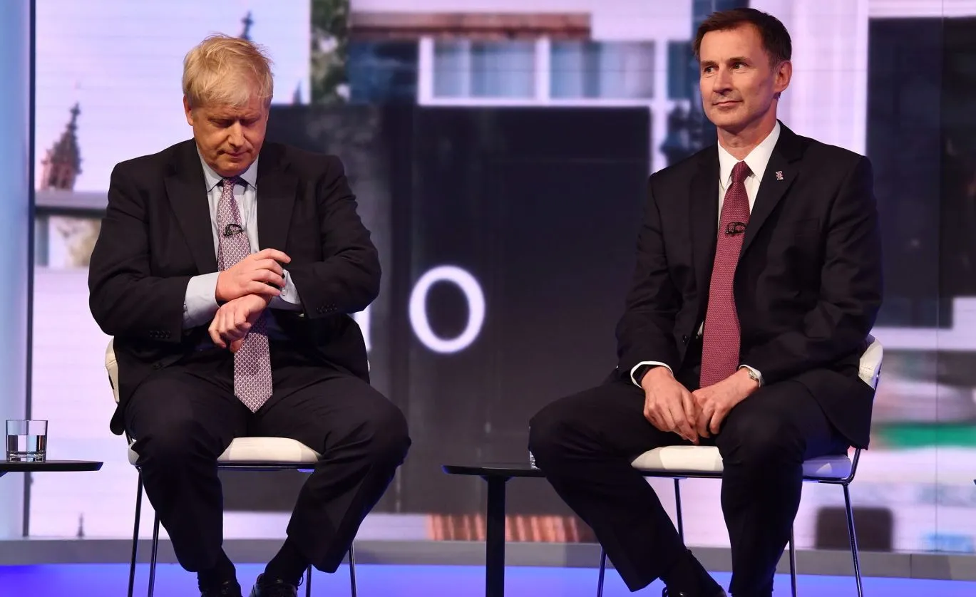 Boris Johnson i Jeremy Hunt 