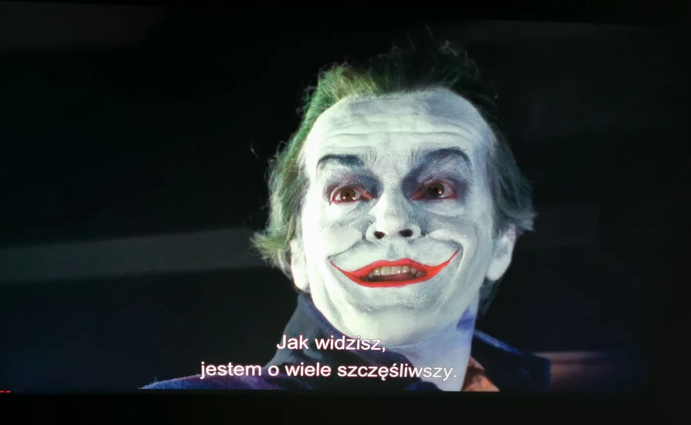 Jack Nicholson jako Joker