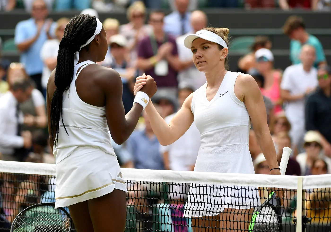 Cori Gauff i Simona Halep