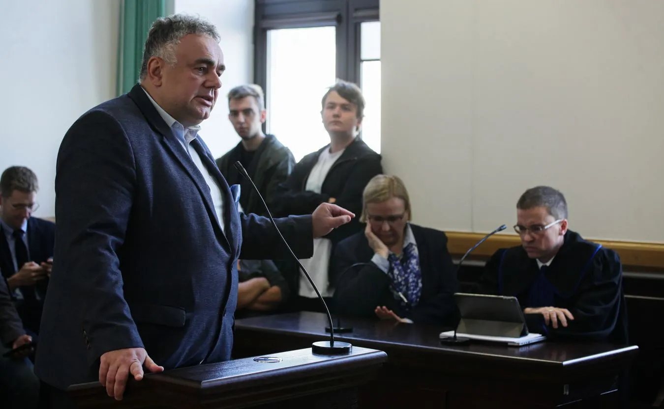 Tomasz Sakiewicz i Róża Thun