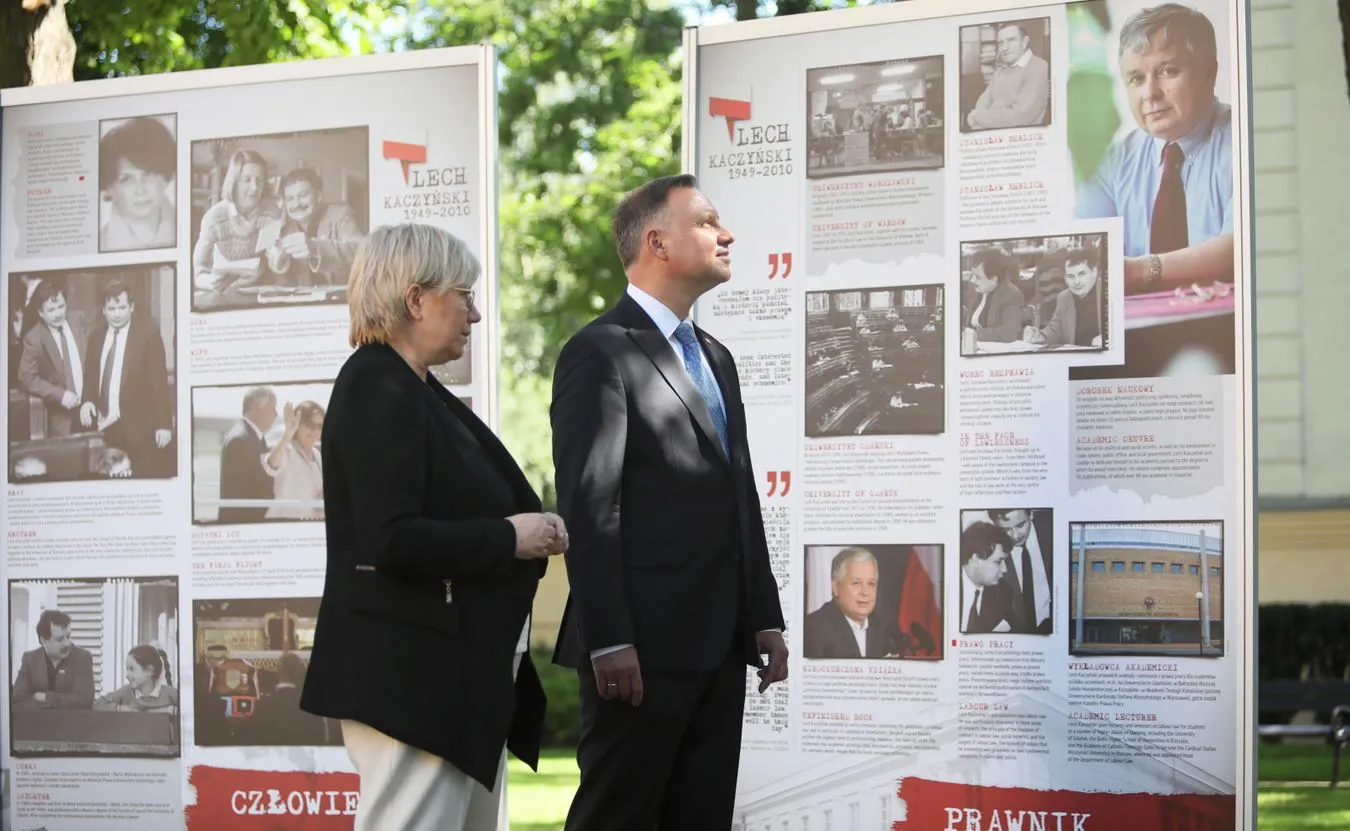 Andrzej Duda, Julia Przyłębska, Lech Kaczyński