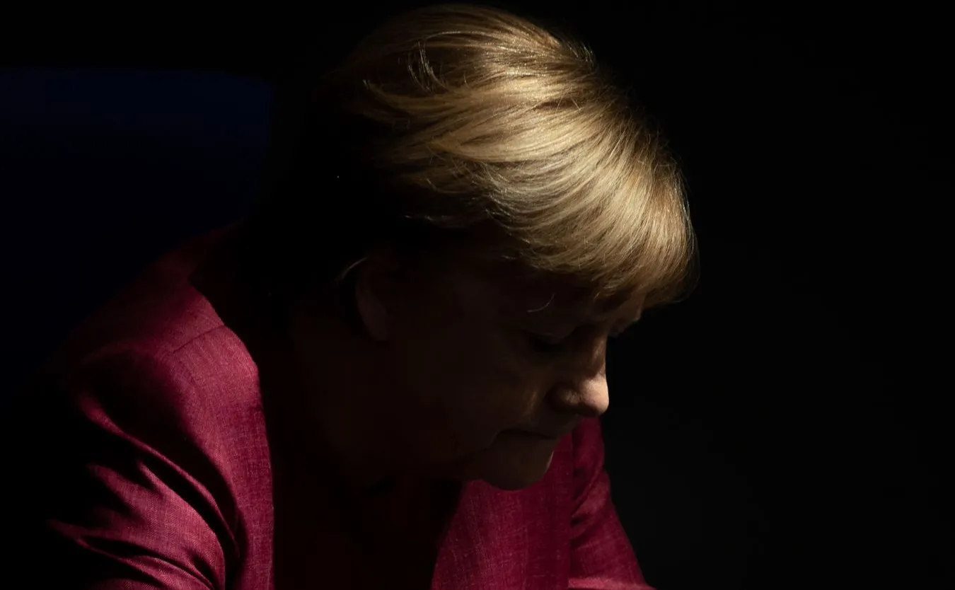 Angela Merkel  w Bundestagu