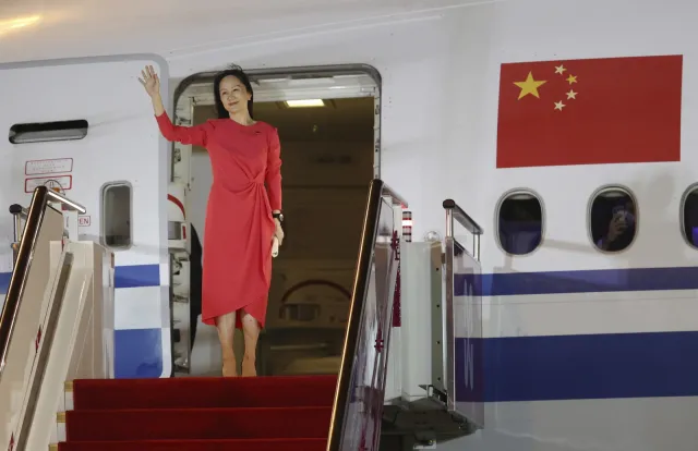 Wiceprezes Huawei już w Chinach. Po trzech latach aresztu domowego w Kanadzie