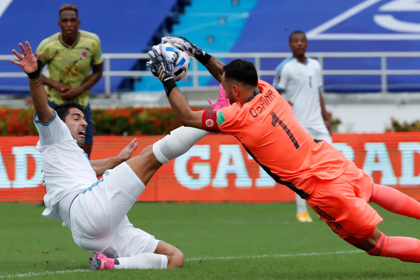 25. gol "El Pistolero". Urugwaj nie dał szans Kolumbii