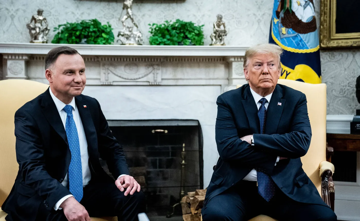 Duda miał "załatwić" u Trumpa szczepionki? Prezydent odpowiada