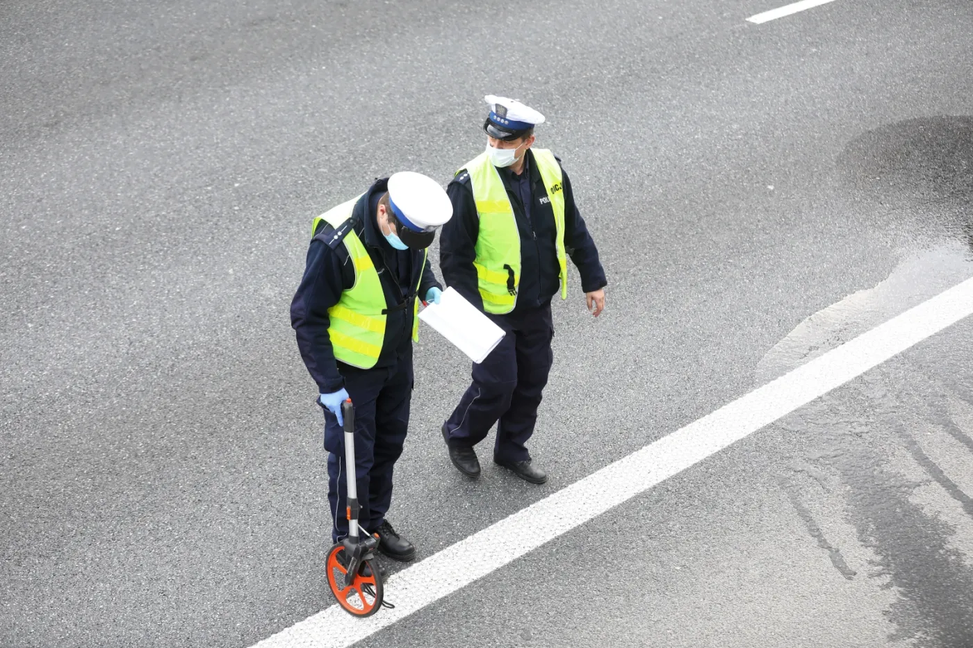 Wypadek na S8 w Warszawie