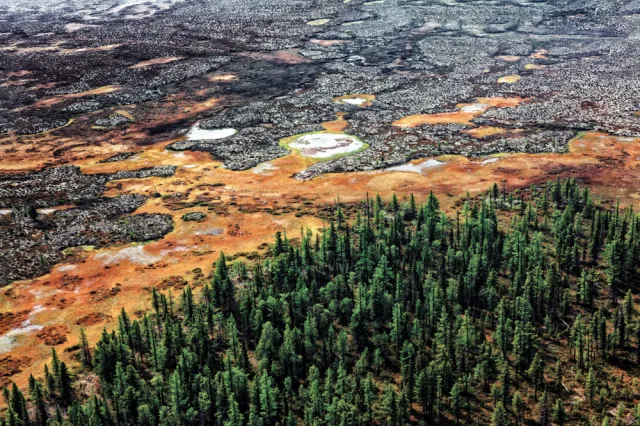 Wyciek z ropociągu na Jamale