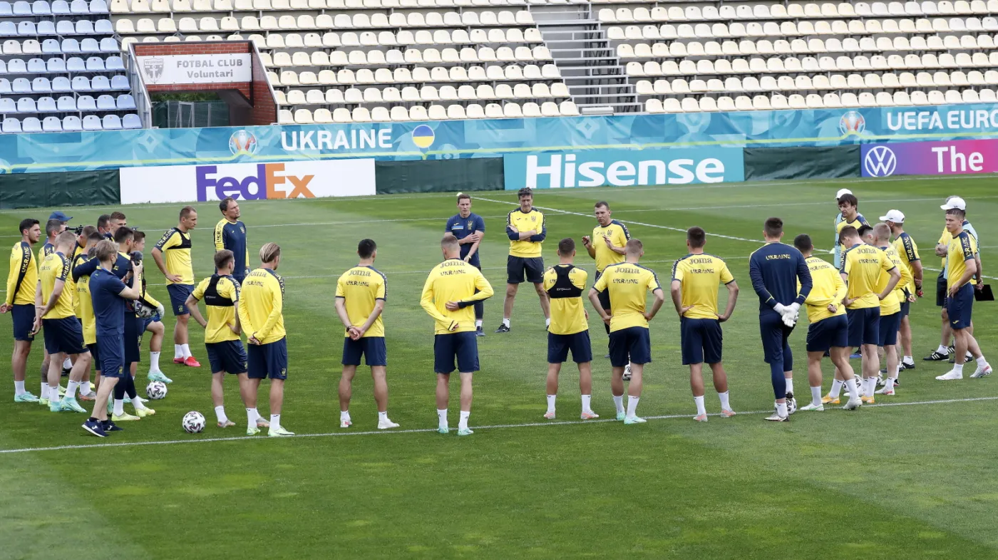 EURO 2021. UEFA nakazała zmianę grafiki na koszulkach piłkarzy Ukrainy