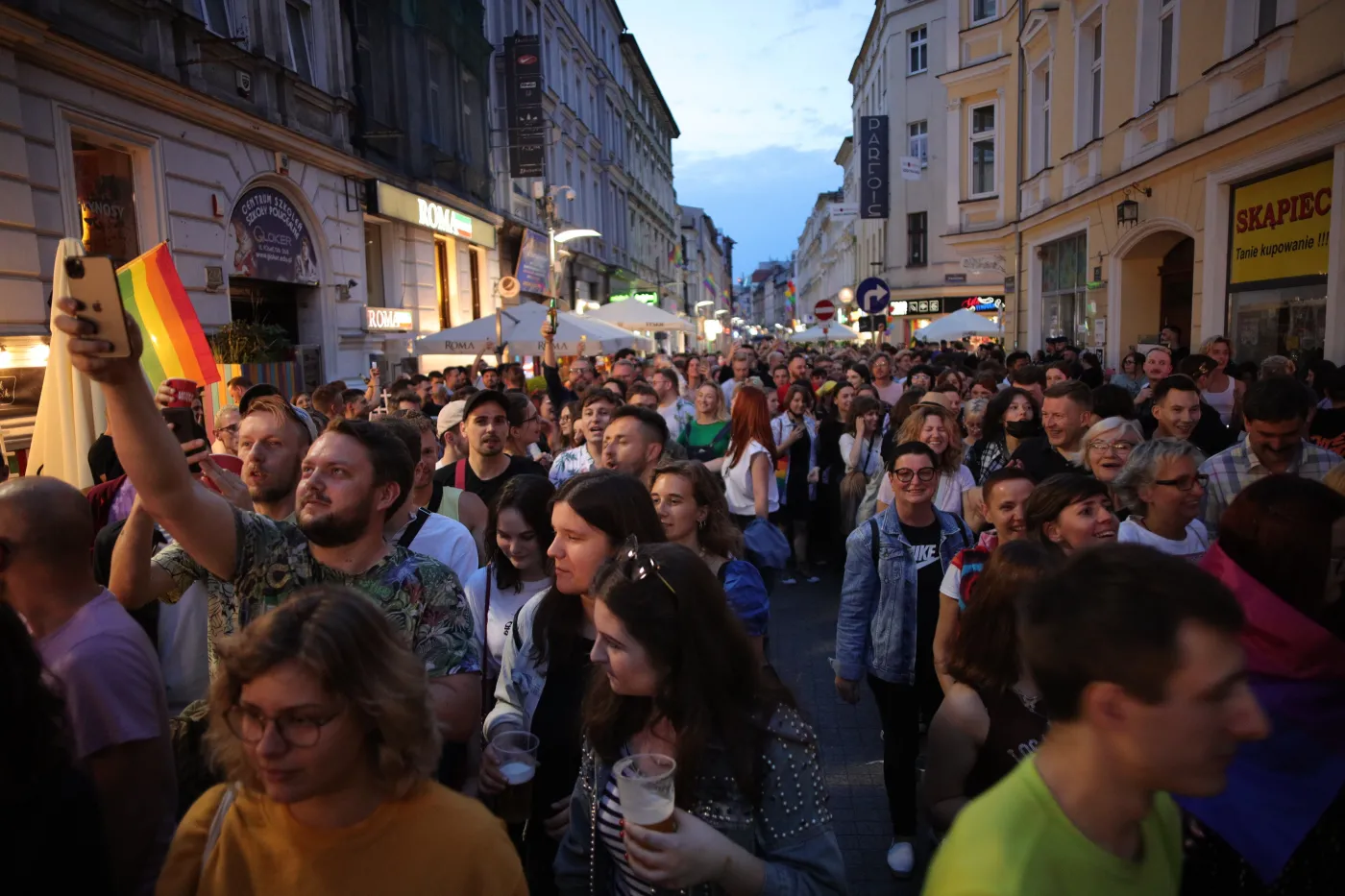 Marsz Równości przeszedł przez Poznań. 7 tysięcy osób, żadnych incydentów