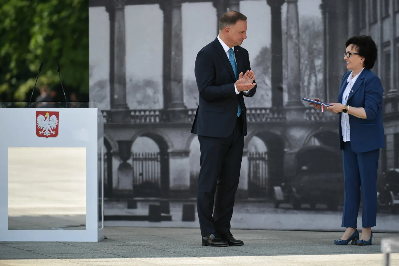 Odbudowa Pałacu Saskiego. Witek: Zobowiązuję się, że Sejm...