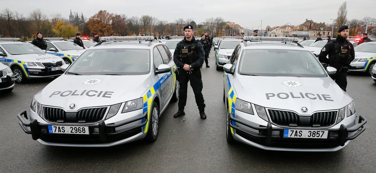 Skoda Octavia w czeskiej policji