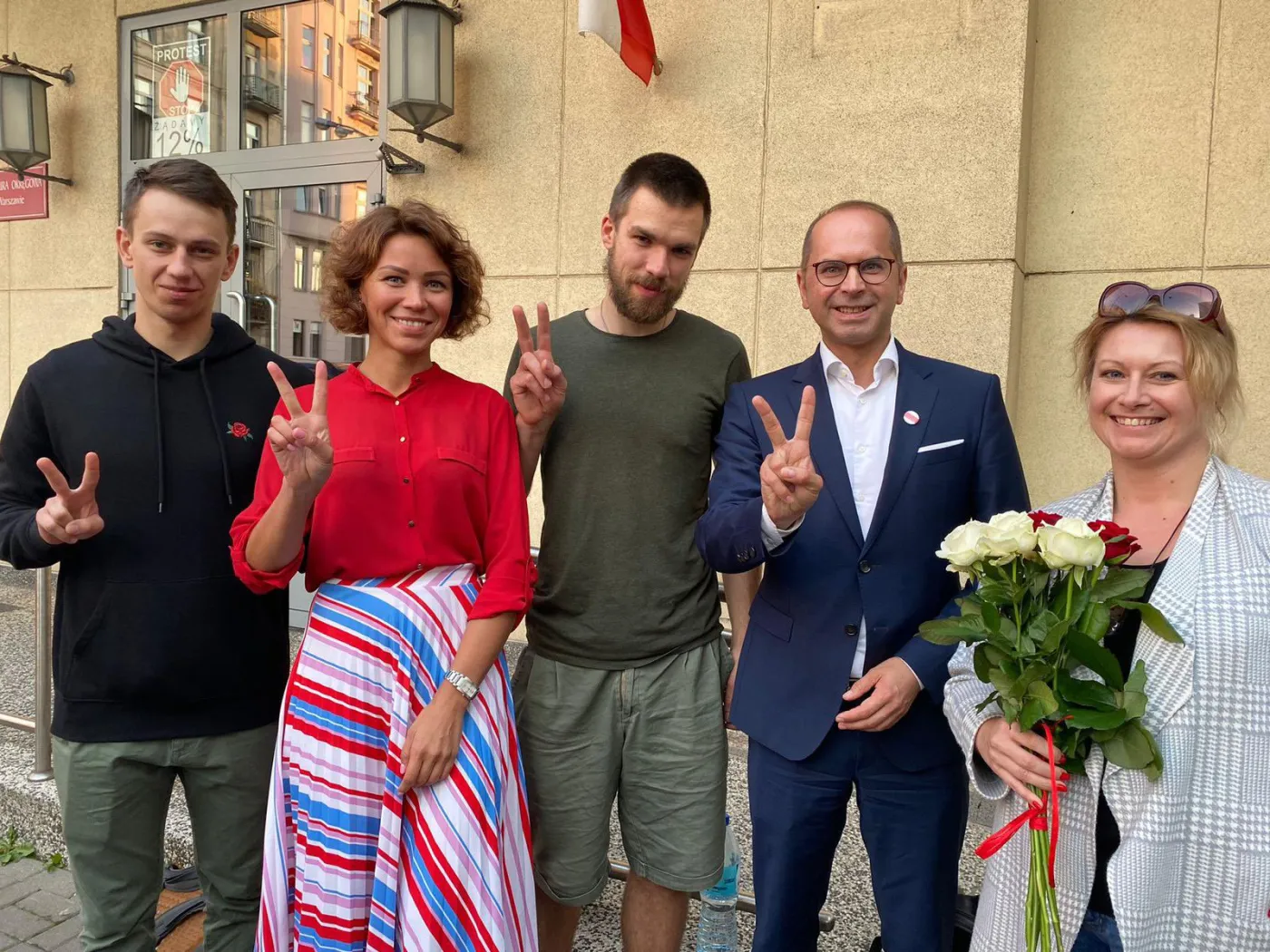 Białoruski opozycjonista, zatrzymany w Polsce, został zwolniony z aresztu