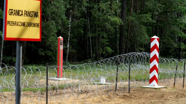 Roczne dziecko zmarło w lesie na granicy