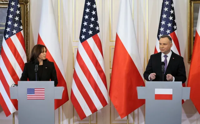 Kamala Harris po spotkaniu z Andrzejem Dudą dziękuje Polakom. "Coś absolutnie niesamowitego"