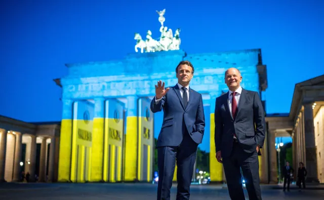 Macron i Scholz boją się zwycięstwa Ukrainy? Czerwona lampka dla Polski [OPINIA]