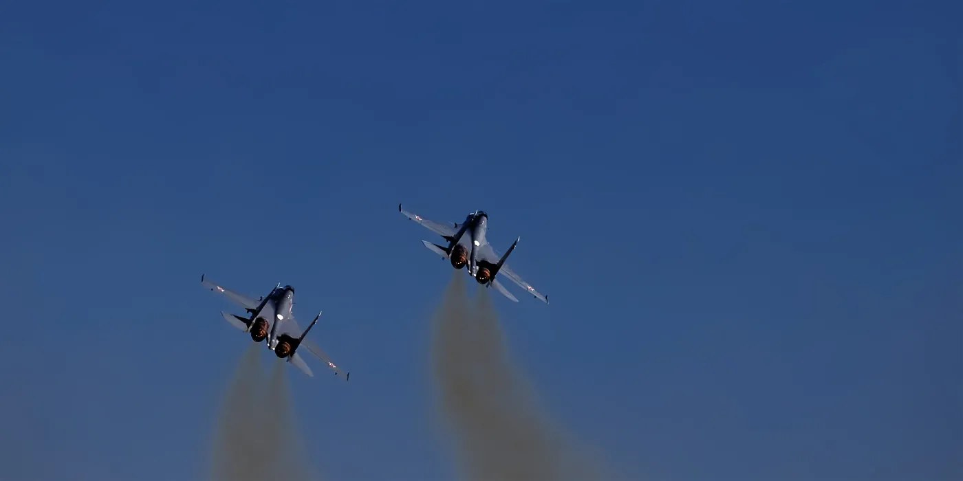 Rosyjskie bombowce Su-30sm