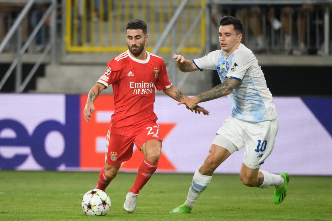 Piłkarska LM. Porażka Dynama Kijów z Benficą w Łodzi [WYNIKI]