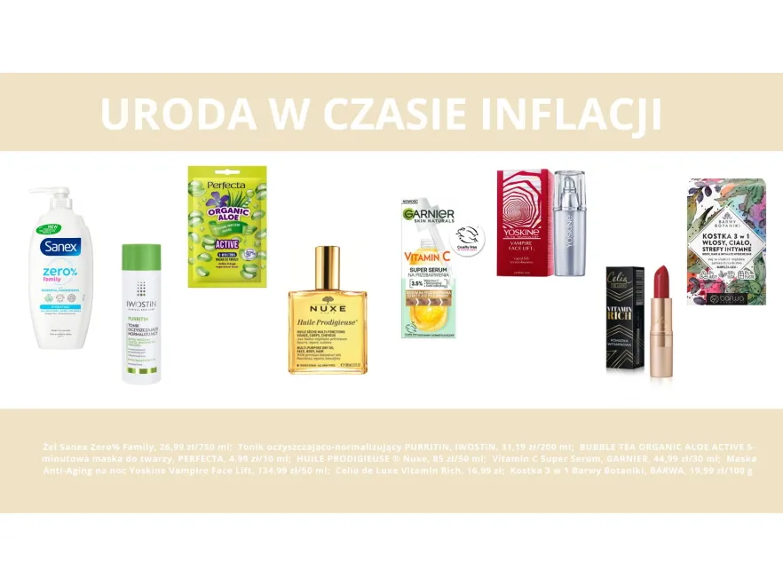 Kosmetyki na trudne czasy