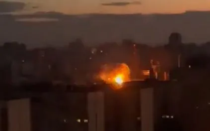 Atak Rosjan na Kijów. Okupanci użyli irańskich dronów