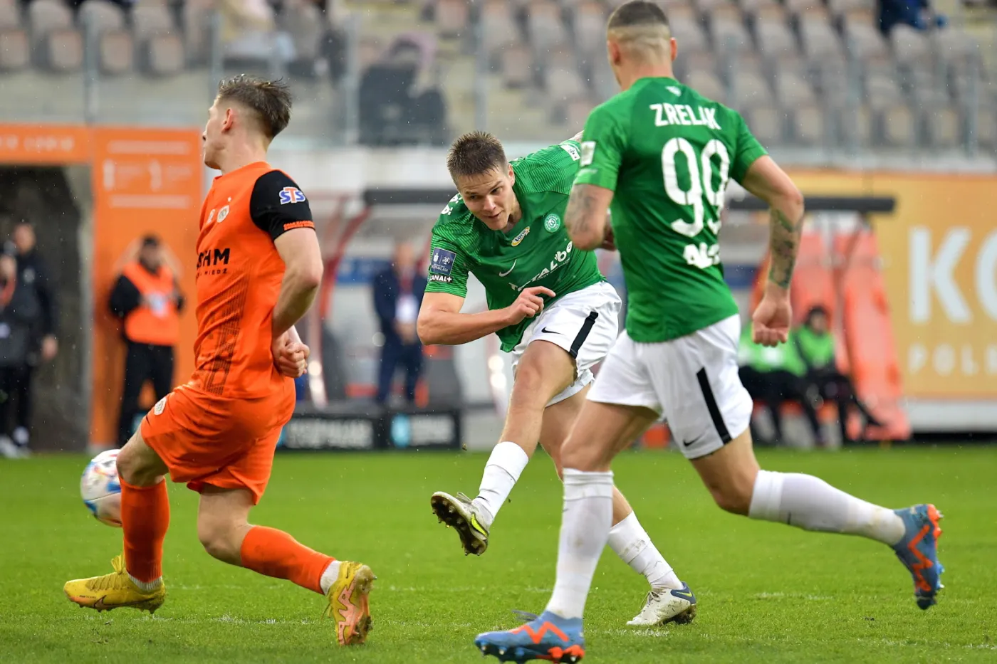 Zagłębie Lubin podzieliło się punktami z Wartą Poznań