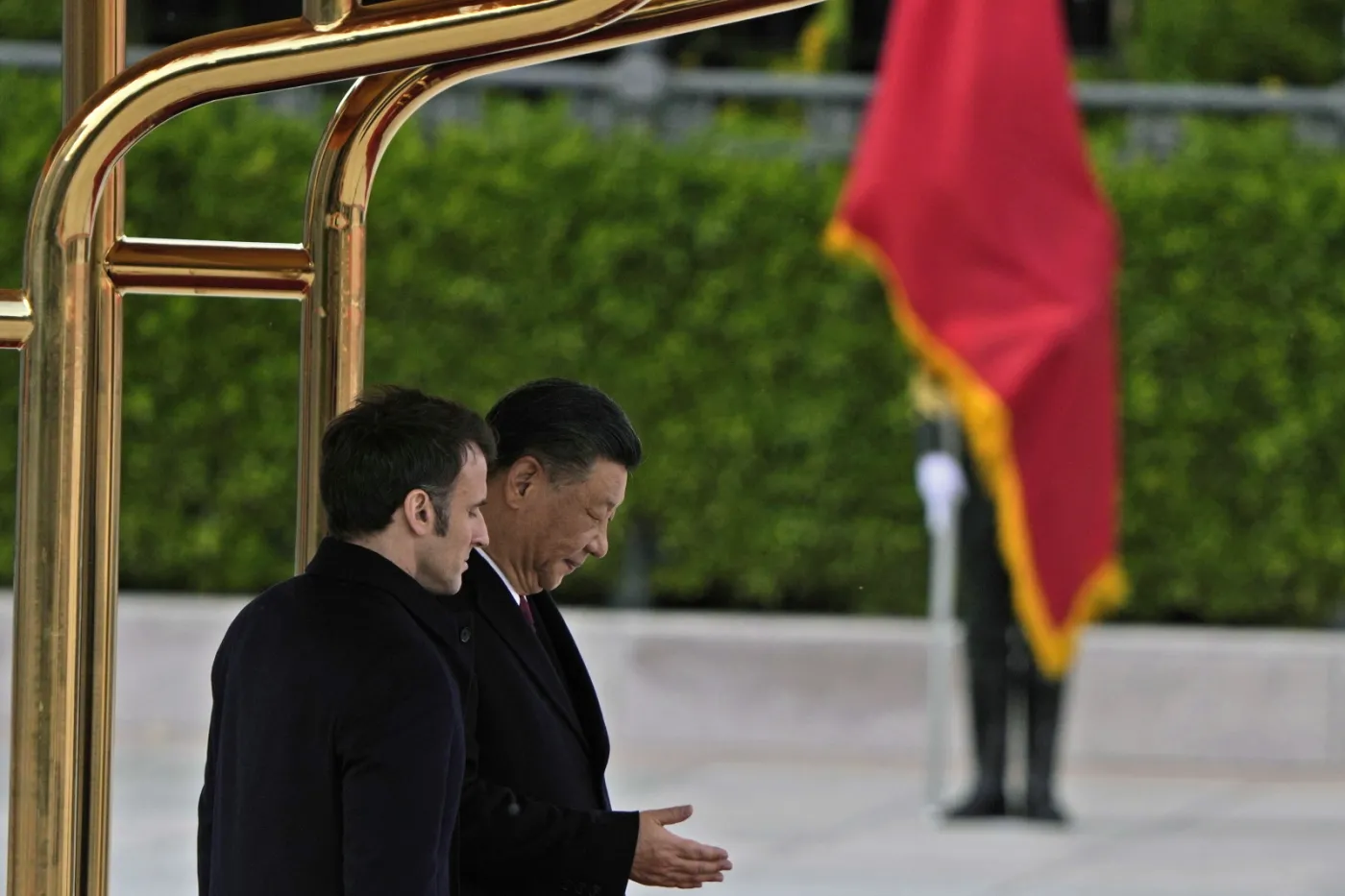 Emmanuel Macron, Xi Jinping