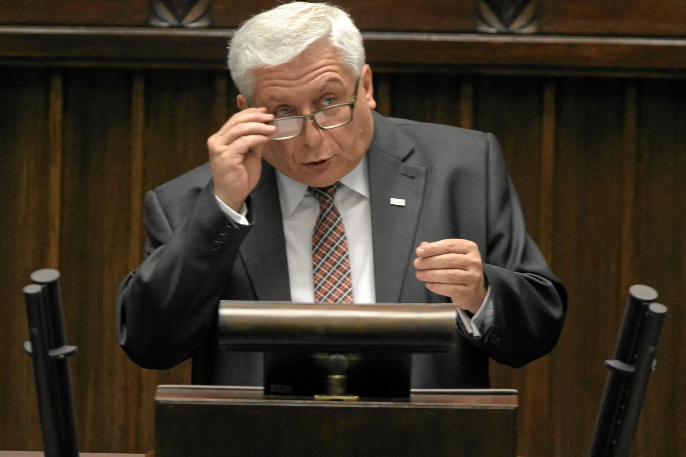 Poseł PiS-SP Tadeusz Woźniak
