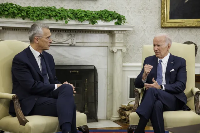 To ustalił Biden w rozmowie ze Stoltenbergiem. To bardzo dobre wieści dla Ukrainy