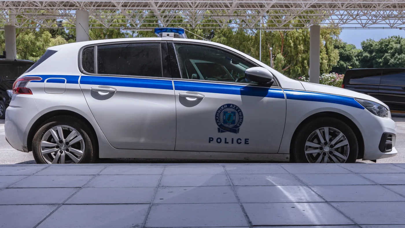 Policja Grecja radiowóz policyjny