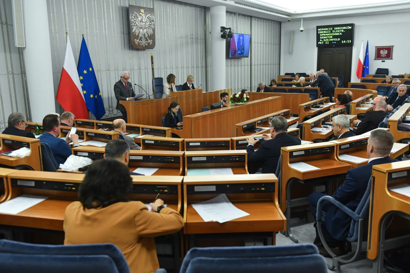 Obrady Senatu w Warszawie