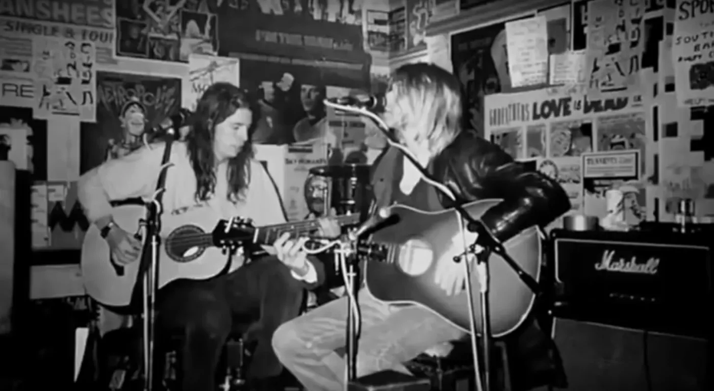 Nirvana w 1991 - kadr z kanału YouTube More Nirvana