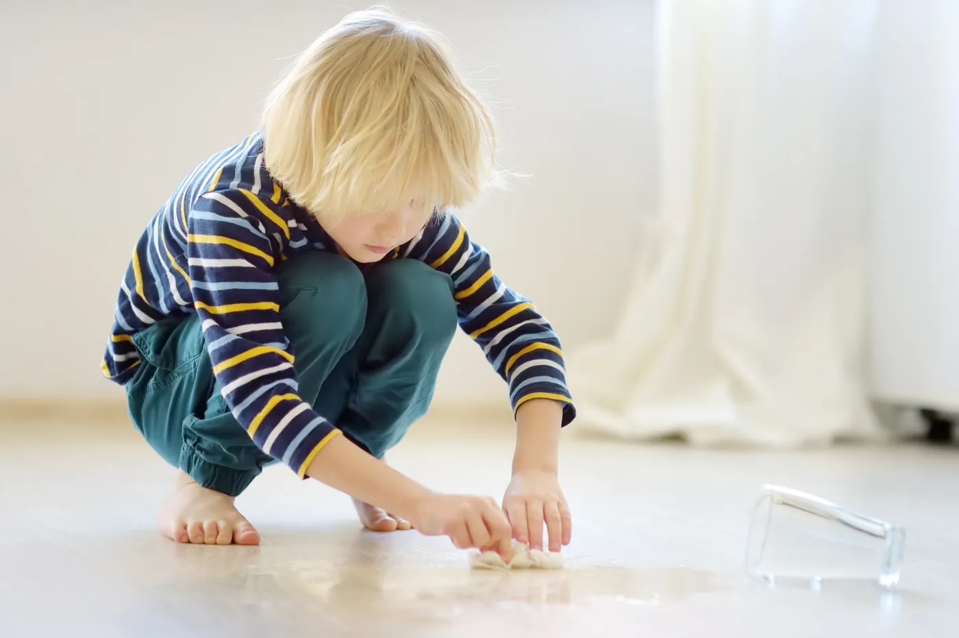 dziecko woda