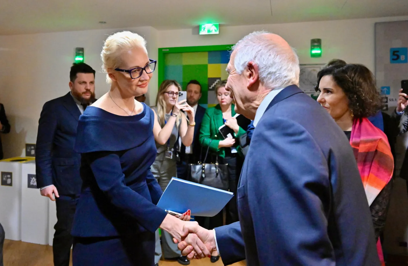 Julia Nawalna, Josep Borrell 