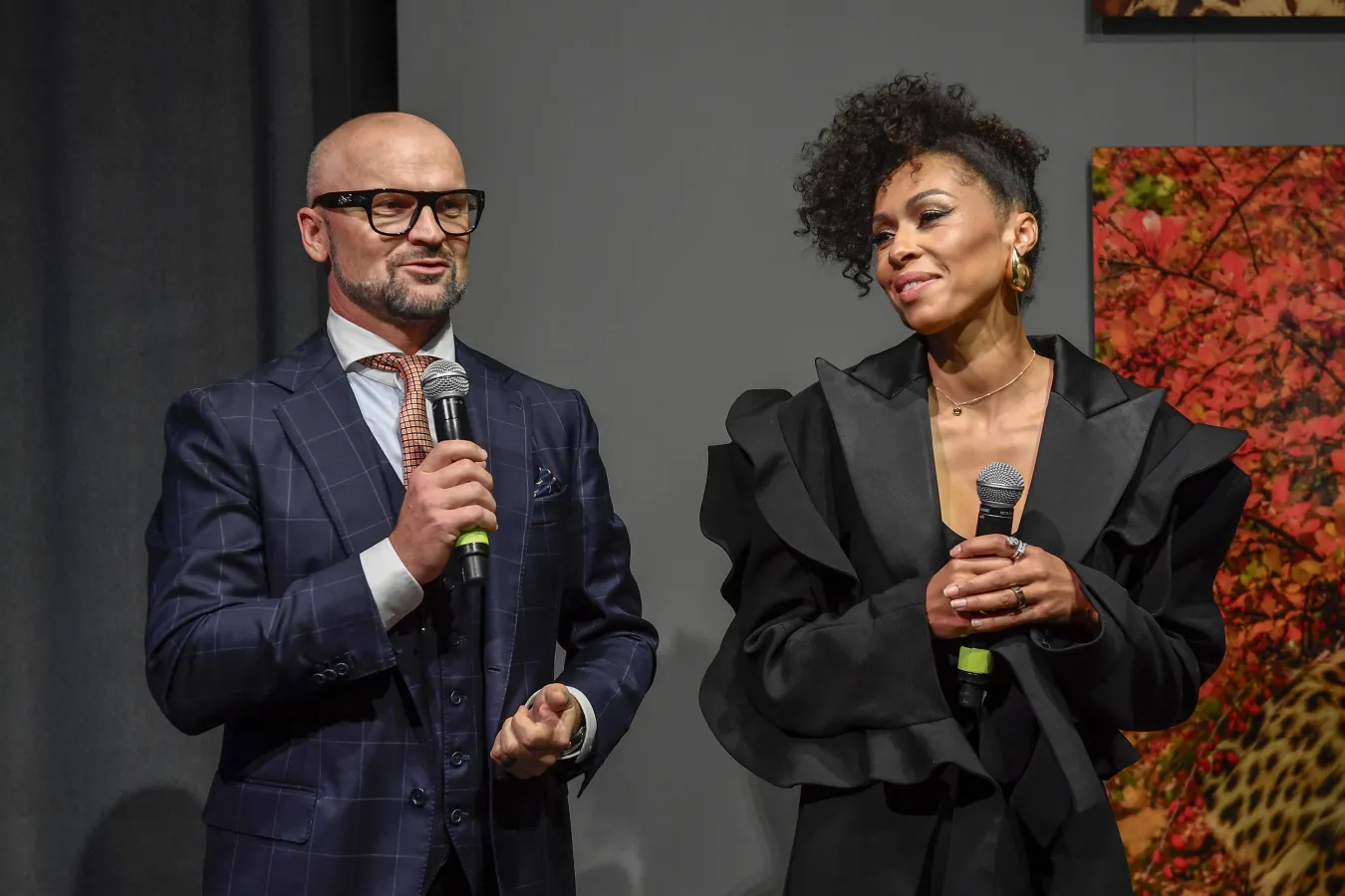 Rafał Brzoska i Omena Mensah