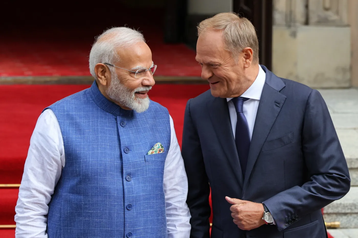 Tusk: Wizyta premiera Indii w Kijowie może mieć historyczny charakter