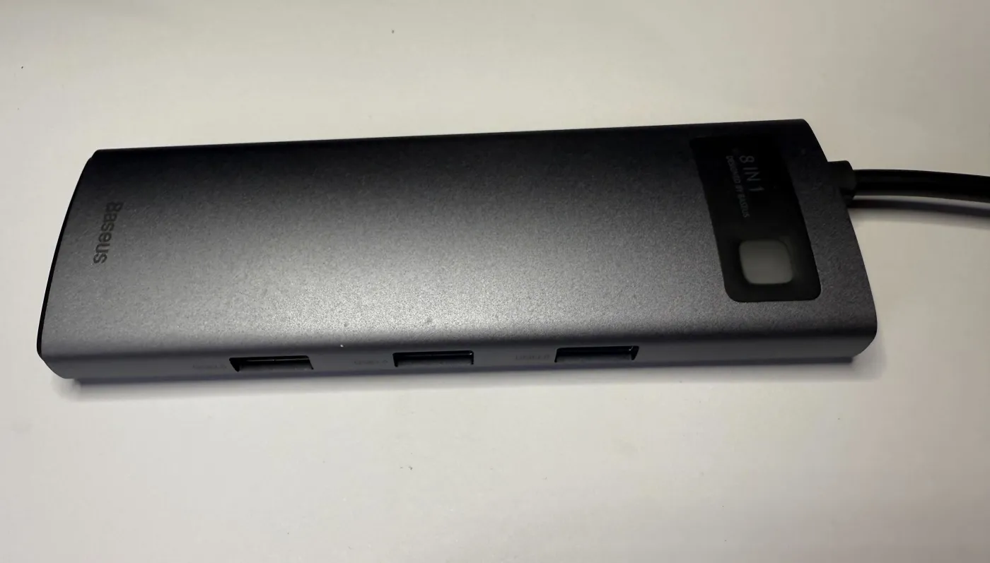 Baseus Metal Gleam 8 in 1 