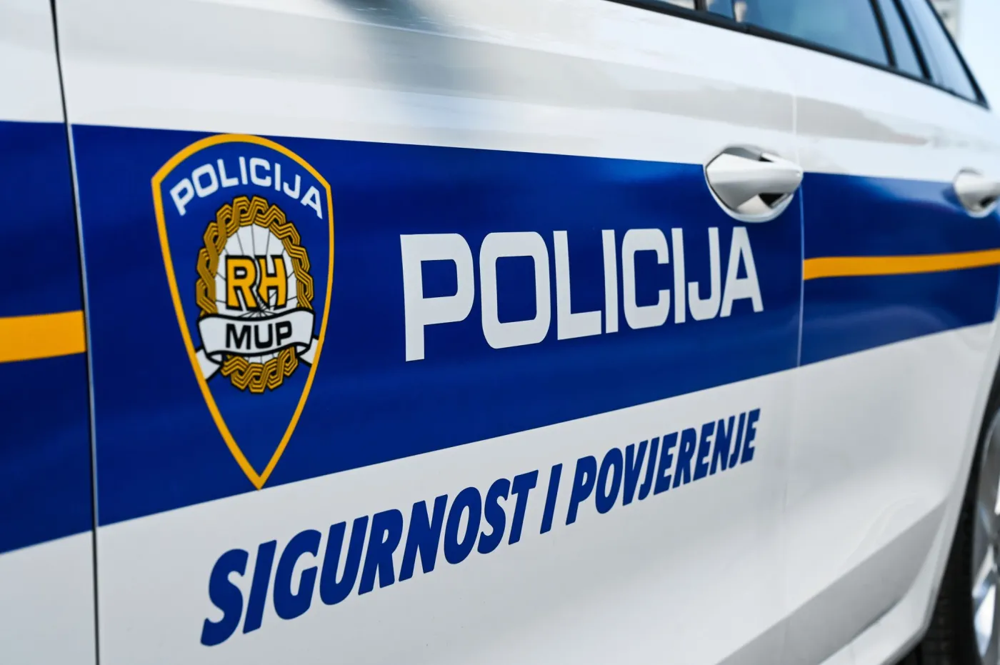Radiowóz, Chorwacja, policja