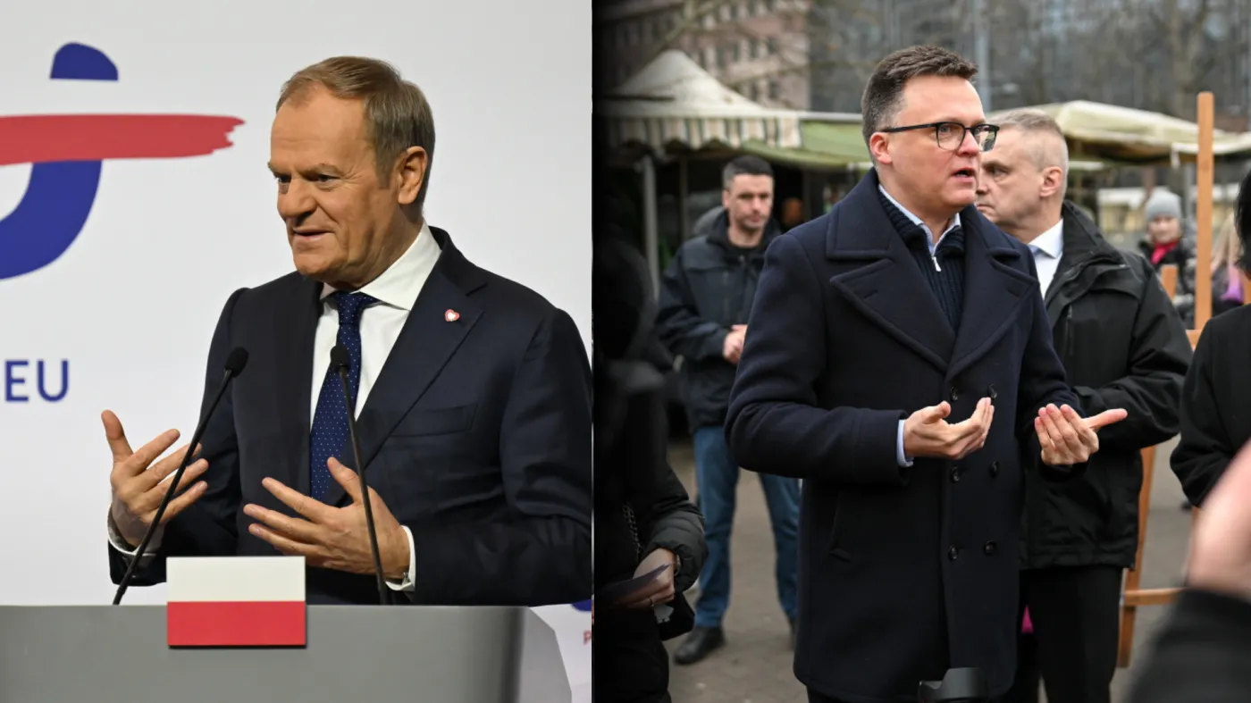 Donald Tusk; Szymon Hołownia