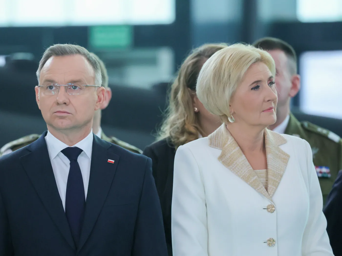 Prezydencka para świętuje 