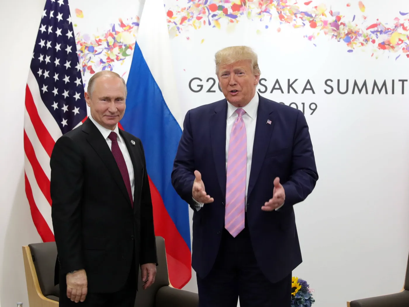Władimir Putin, Donald Trump
