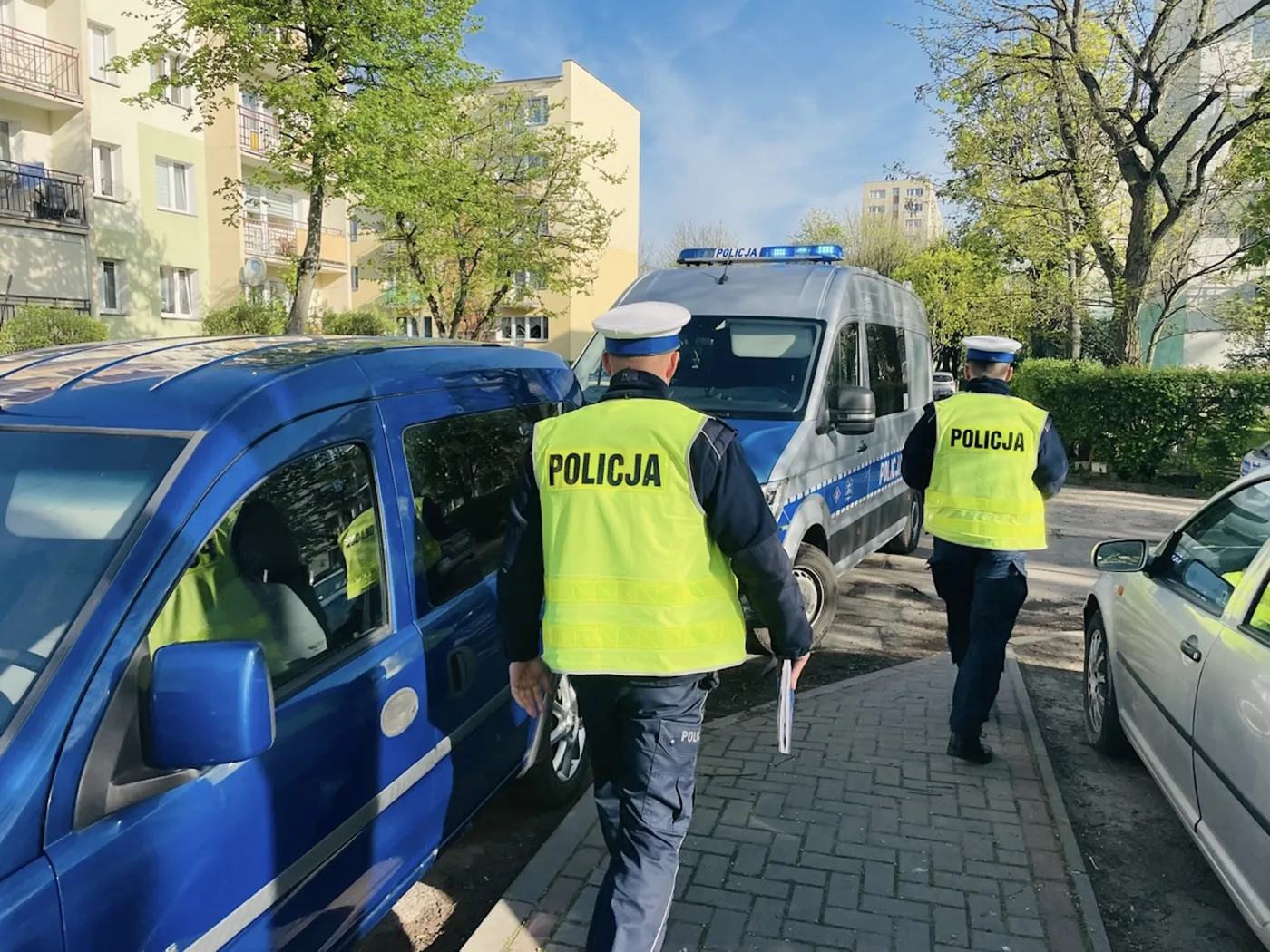 Parkowanie, mandat, policja