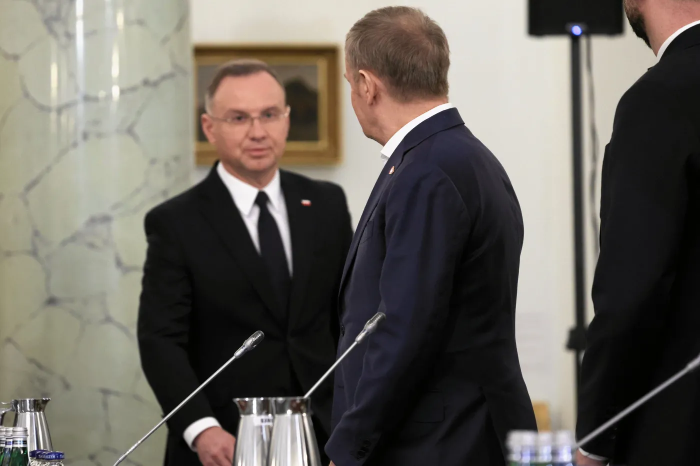 Andrzej Duda i Donald Tusk
