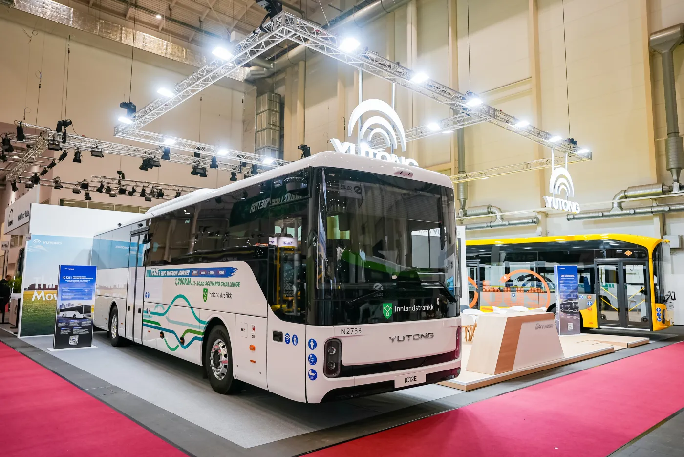 Autobusy Yutong na UITP 2025