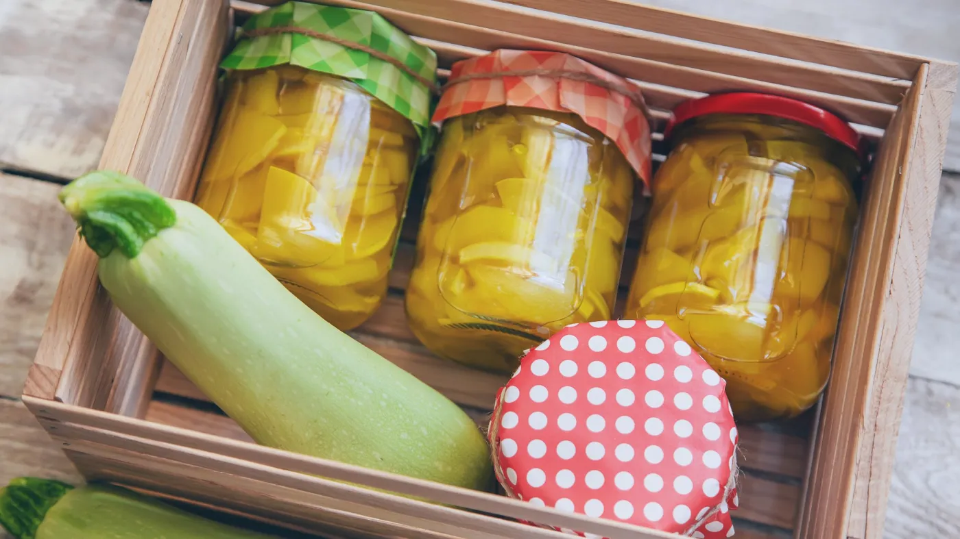 Preservation,Of,Zucchini.,Squash,Like,Pineapple.,Selective,Focus.,Food
