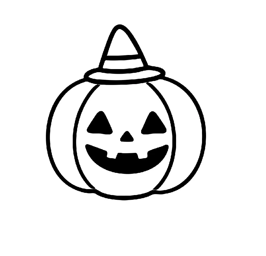 dynia kolorowanka halloween
