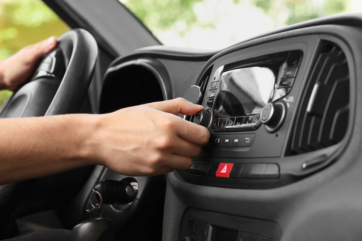 radio, auto, samochód, kierowca