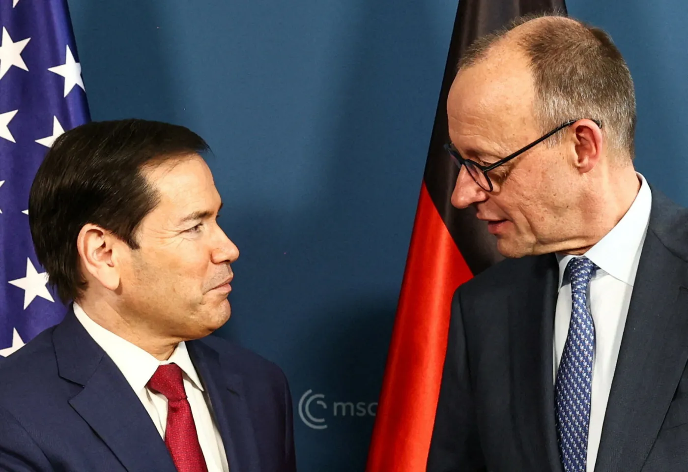 Marco Rubio i Friedrich Merz