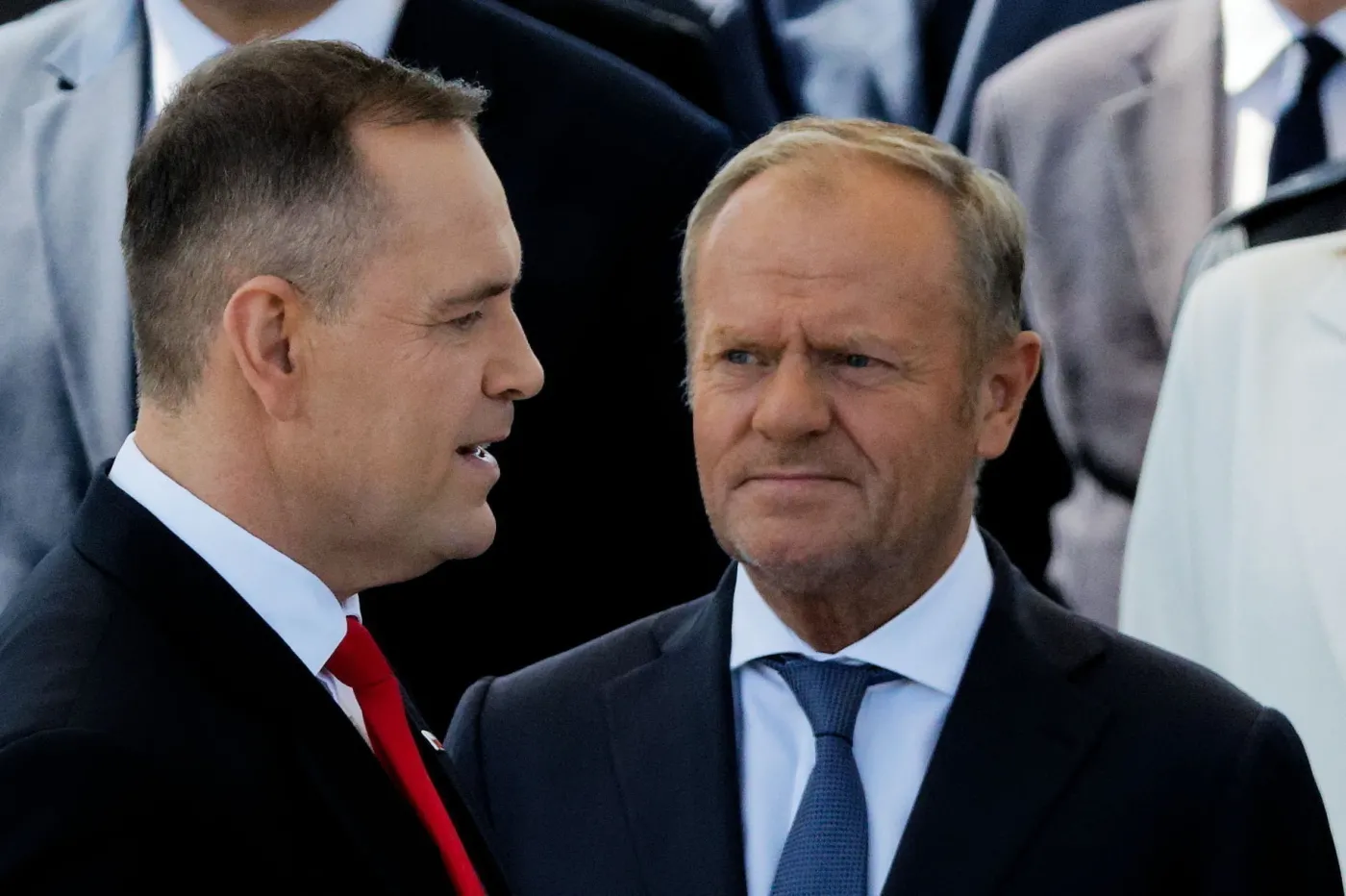 Karol Nawrocki i Donald Tusk