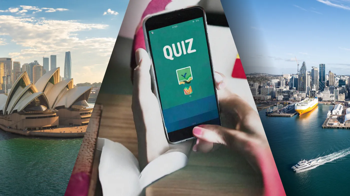 Australia; Quiz; Nowa Zelandia