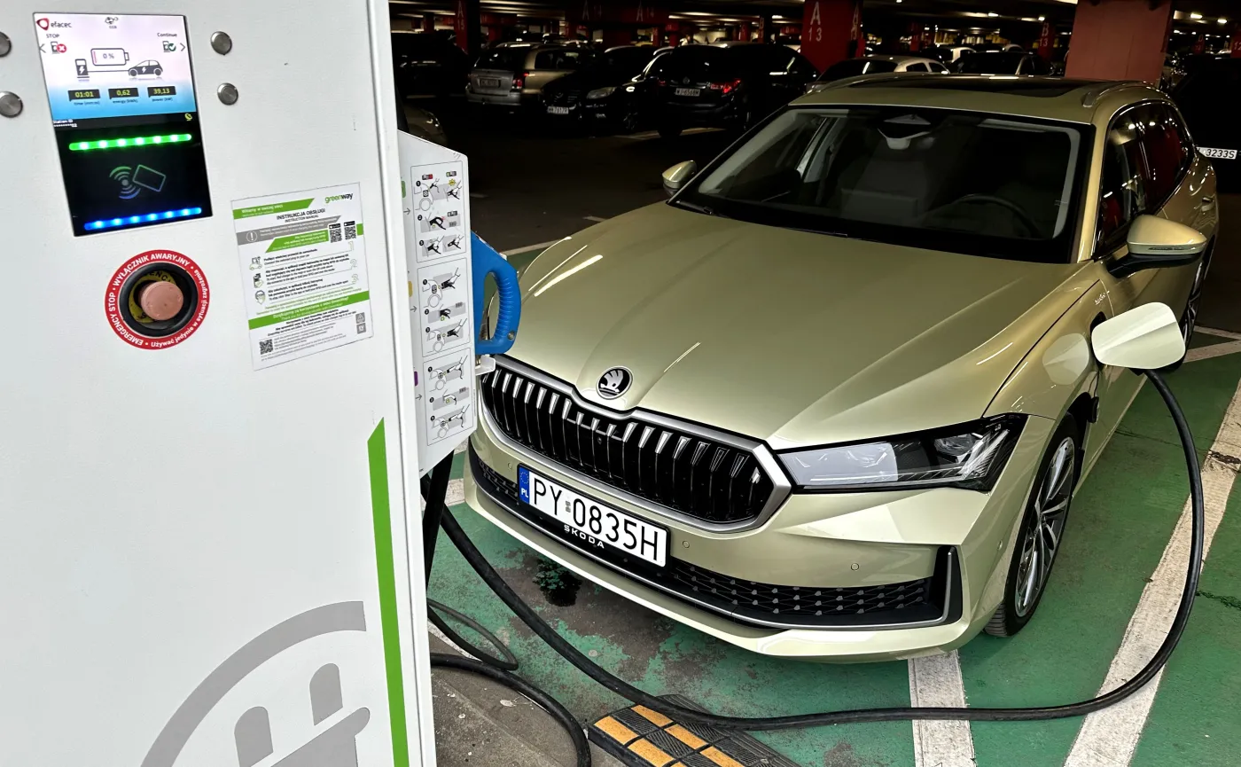 Skoda Superb plug-in hybrid