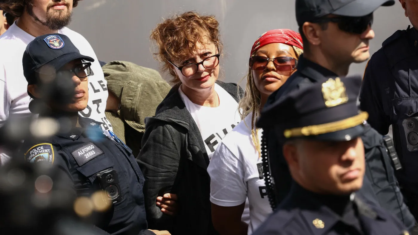 Aresztowanie Susan Sarandon
